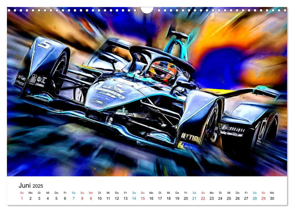 Sportscars & Modern Arts (CALVENDO Wandkalender 2025)