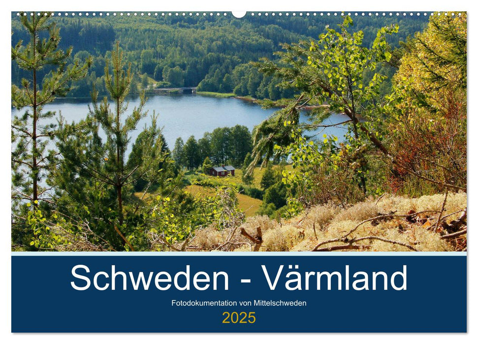 Schweden - Värmland (CALVENDO Wandkalender 2025)