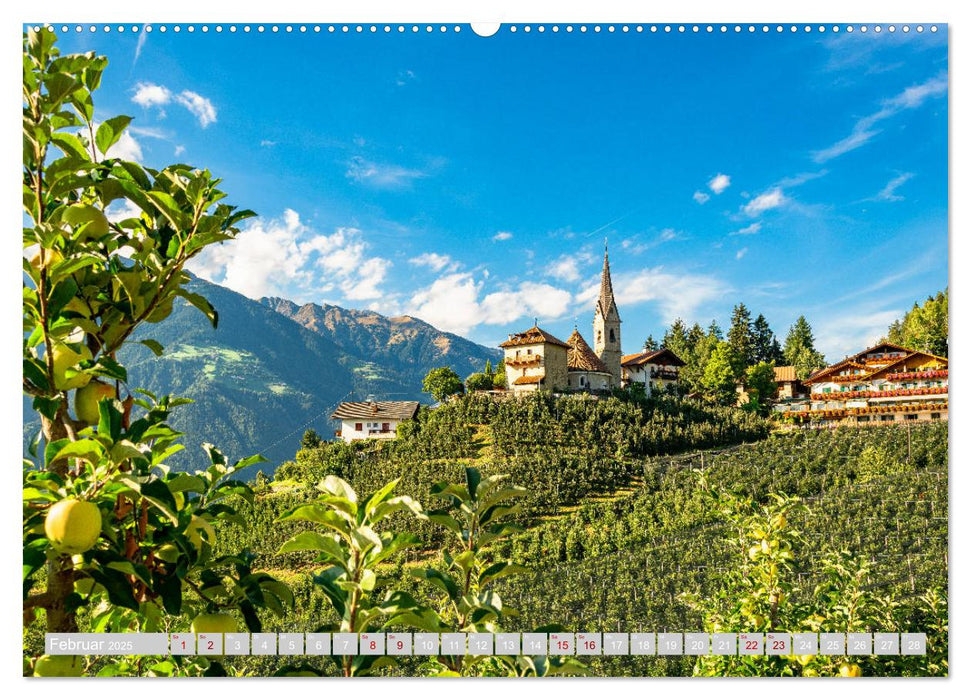 Sommer - Sonne - Schenna (CALVENDO Premium Wandkalender 2025)