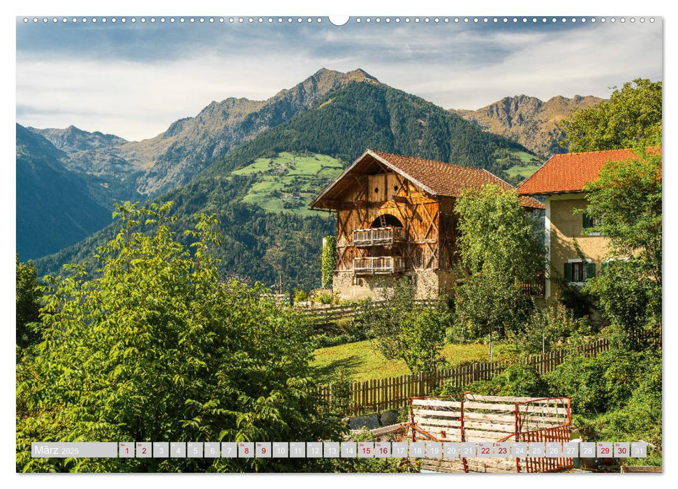 Sommer - Sonne - Schenna (CALVENDO Premium Wandkalender 2025)