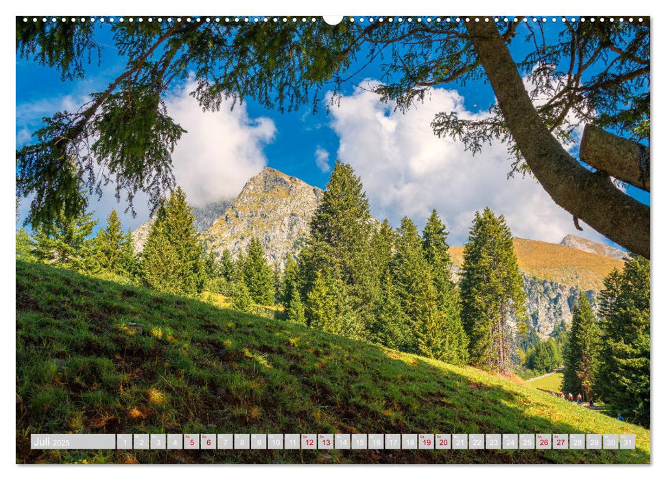 Sommer - Sonne - Schenna (CALVENDO Premium Wandkalender 2025)