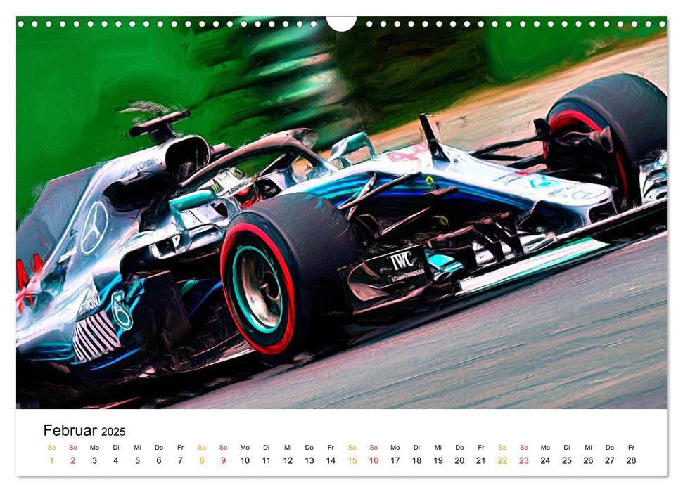 Max, Nico, Seb and more (CALVENDO Wandkalender 2025)