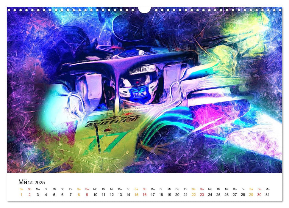 Max, Nico, Seb and more (CALVENDO Wandkalender 2025)