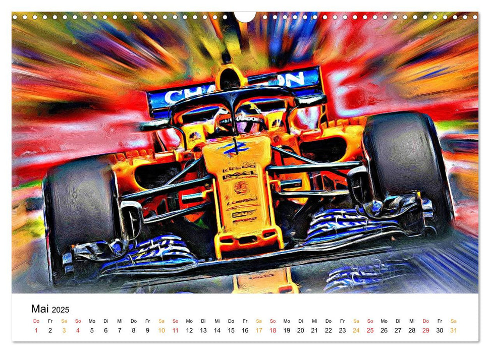 Max, Nico, Seb and more (CALVENDO Wandkalender 2025)