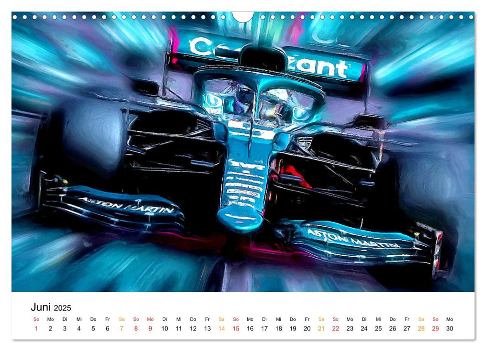 Max, Nico, Seb and more (CALVENDO Wandkalender 2025)