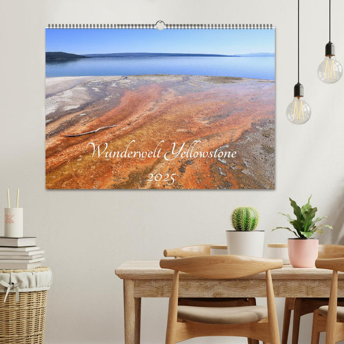 Wunderwelt Yellowstone 2025 (CALVENDO Wandkalender 2025)