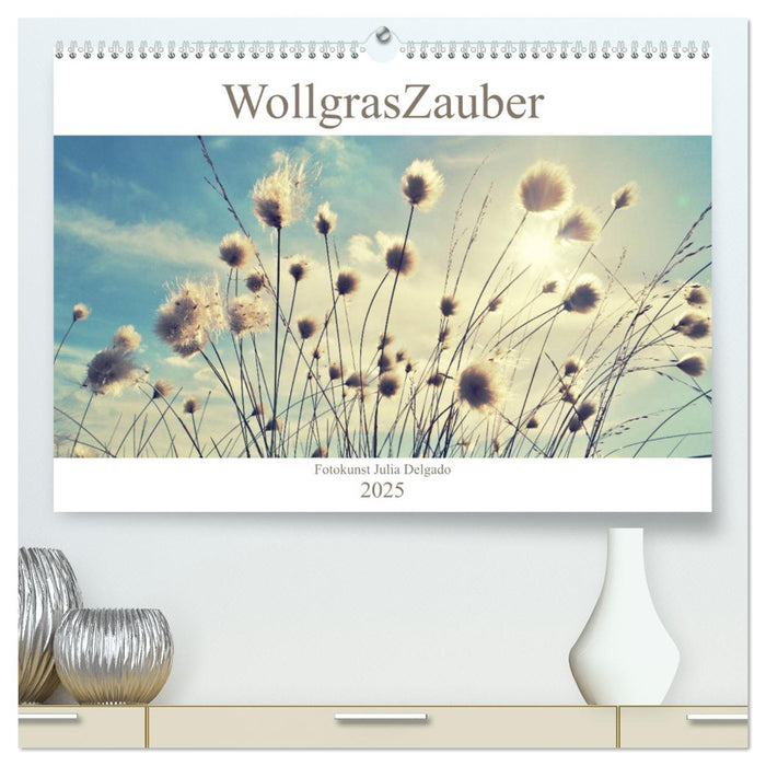 Wollgraszauber (CALVENDO Premium Wandkalender 2025)