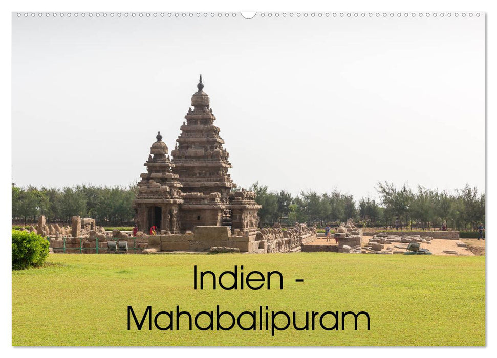 Indien - Mahabalipuram (CALVENDO Wandkalender 2025)