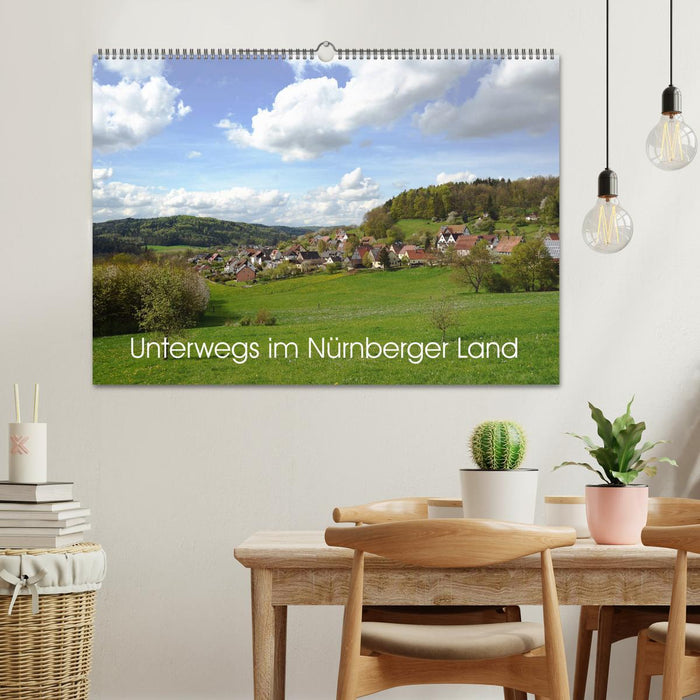 Unterwegs im Nürnberger Land (CALVENDO Wandkalender 2025)