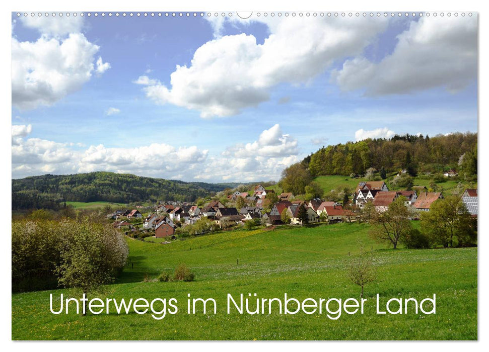 Unterwegs im Nürnberger Land (CALVENDO Wandkalender 2025)