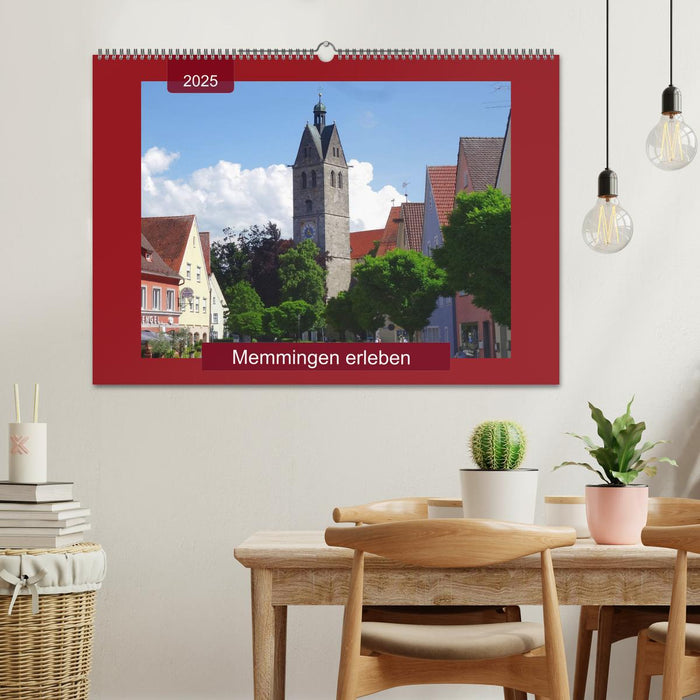 Memmingen erleben (CALVENDO Wandkalender 2025)