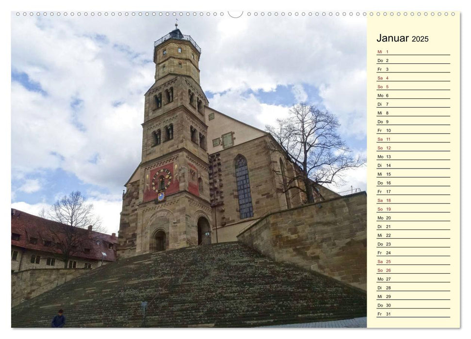 Schwäbisch Hall erleben (CALVENDO Wandkalender 2025)