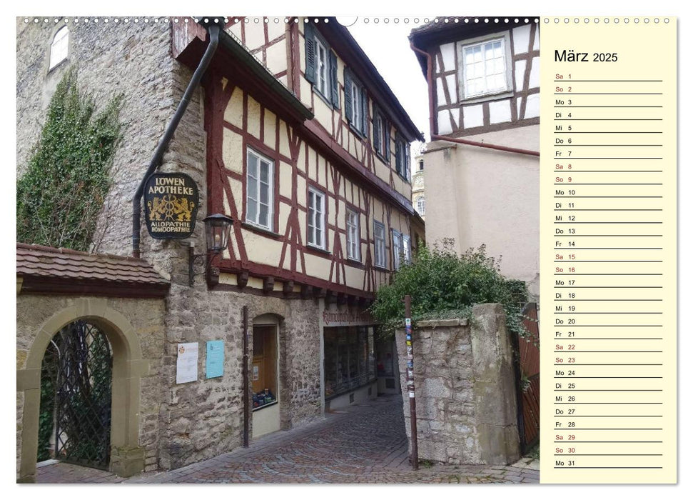 Schwäbisch Hall erleben (CALVENDO Wandkalender 2025)