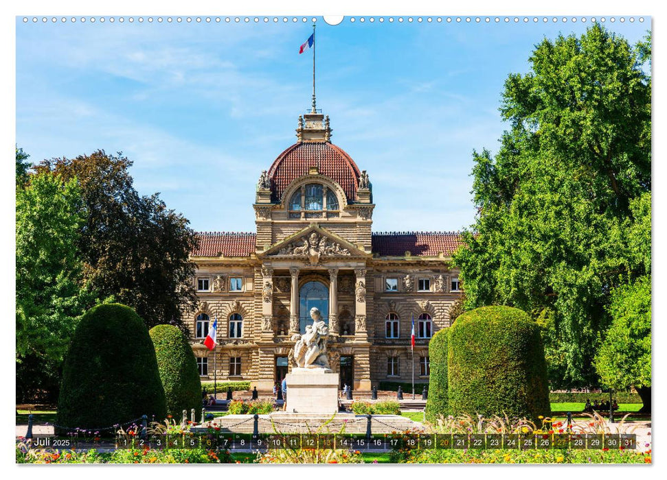 Straßburg - ein fotografischer Streifzug (CALVENDO Premium Wandkalender 2025)