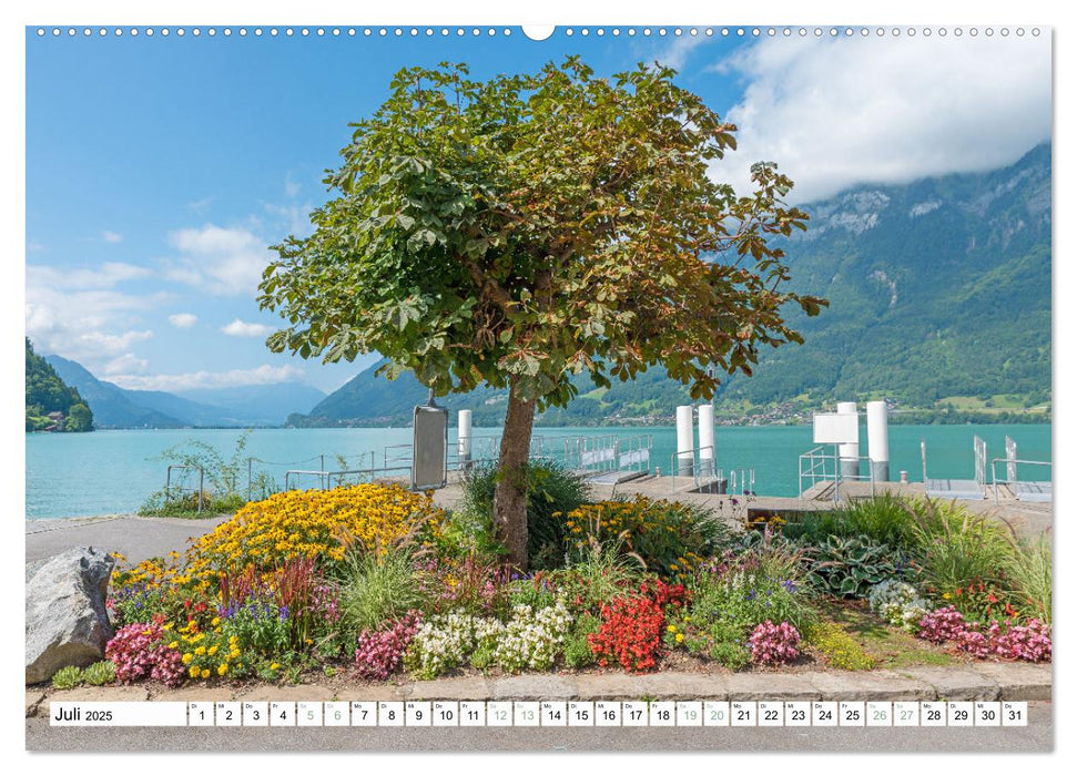 Faszination Berner Oberland 2025 - Thuner- und Brienzersee (CALVENDO Premium Wandkalender 2025)