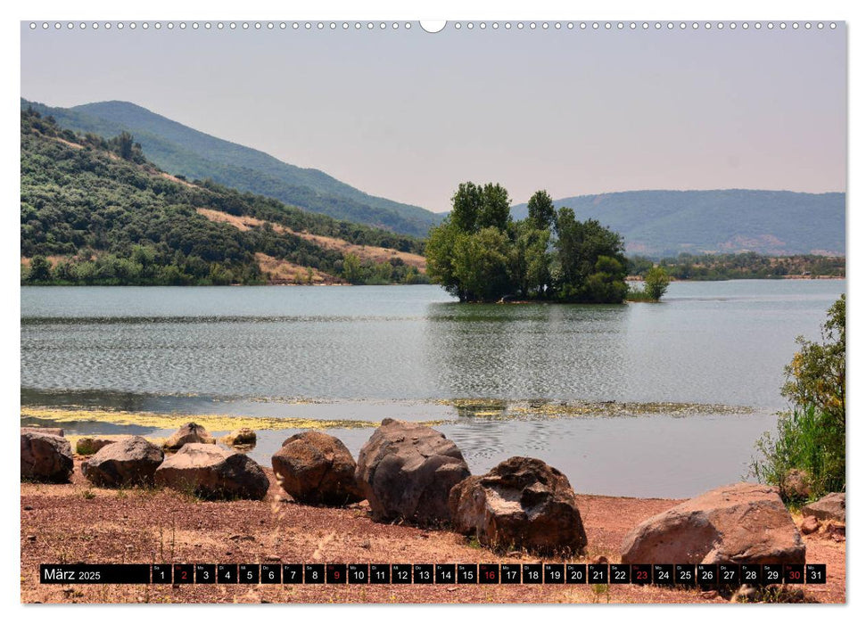 Lac du Salagou - Ein Kleinod im Südwesten Frankreichs (CALVENDO Premium Wandkalender 2025)