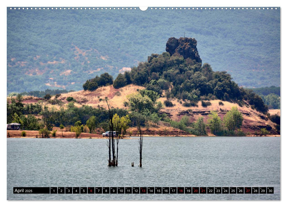 Lac du Salagou - Ein Kleinod im Südwesten Frankreichs (CALVENDO Premium Wandkalender 2025)