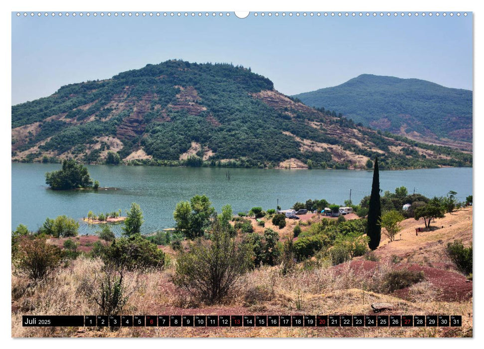 Lac du Salagou - Ein Kleinod im Südwesten Frankreichs (CALVENDO Premium Wandkalender 2025)