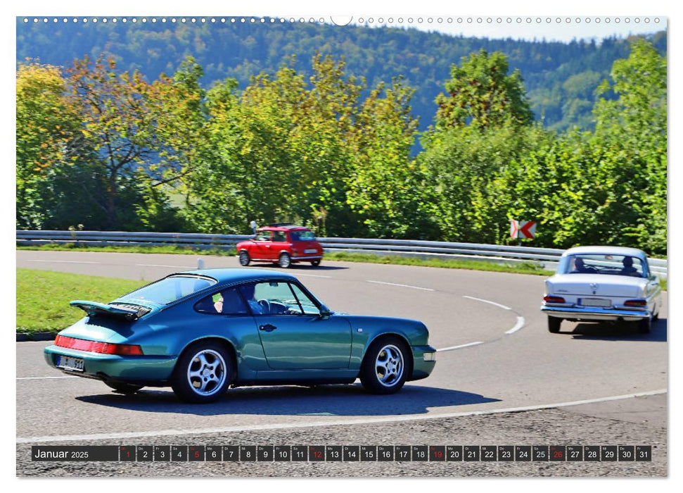 Oldies auf Tour (CALVENDO Premium Wandkalender 2025)