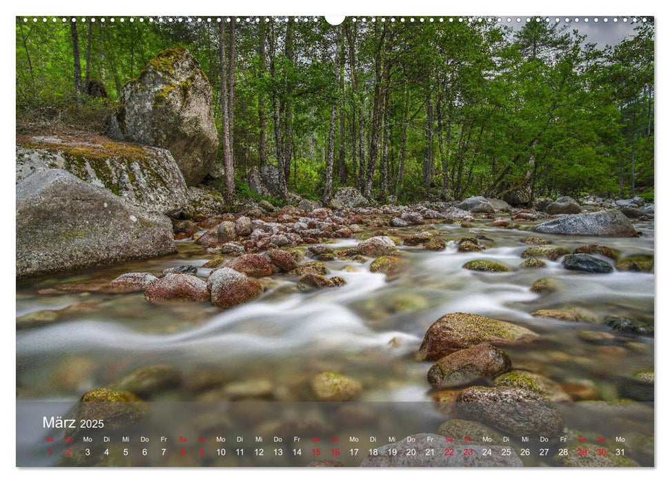 Korsika - Faszinierende Landschaften (CALVENDO Premium Wandkalender 2025)