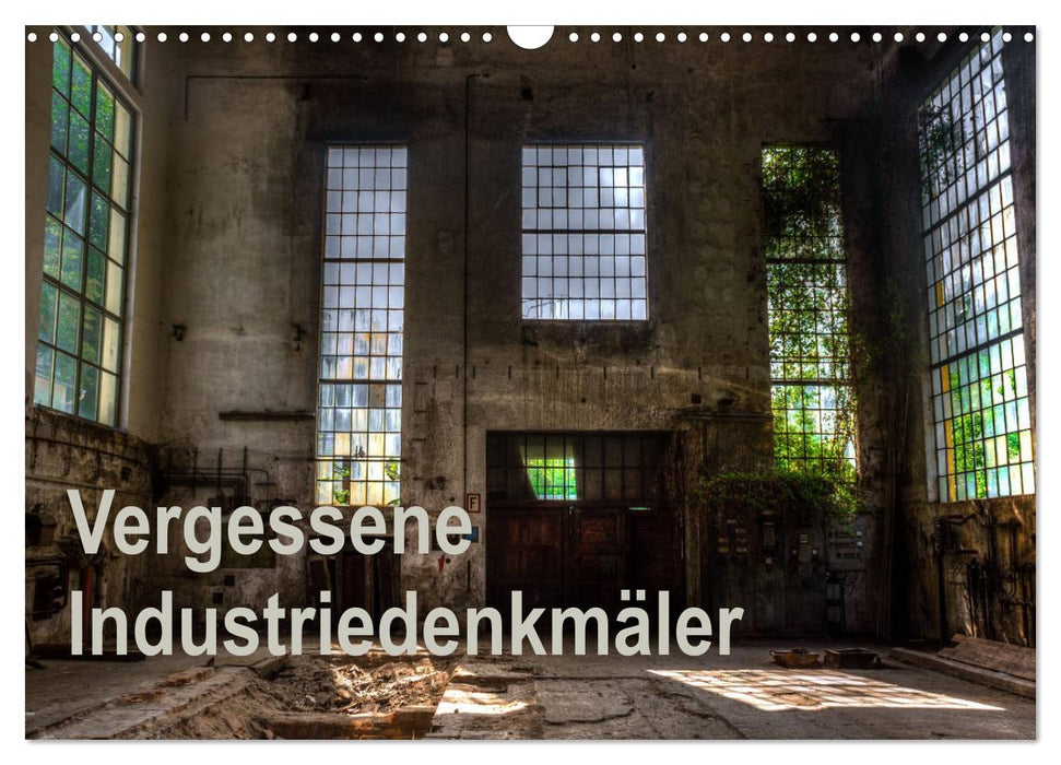 Vergessene Industriedenkmäler (CALVENDO Wandkalender 2025)