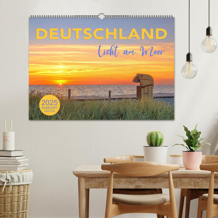 DEUTSCHLAND - Licht am Meer (CALVENDO Wandkalender 2025)