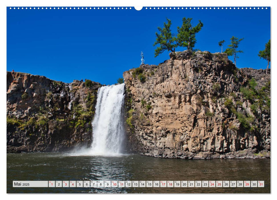 Mongolei Endlose Weite (CALVENDO Wandkalender 2025)