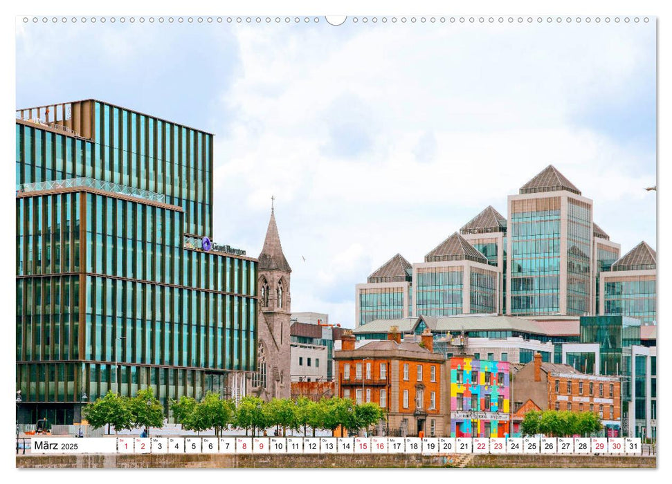 Dublin - Facettenreiche Metropole (CALVENDO Premium Wandkalender 2025)