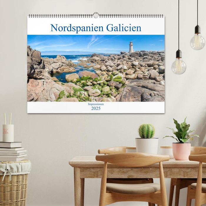 Nordspanien Galicien (CALVENDO Wandkalender 2025)