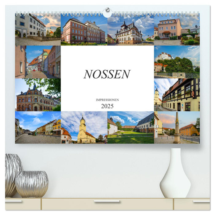 Nossen Impressionen (CALVENDO Premium Wandkalender 2025)