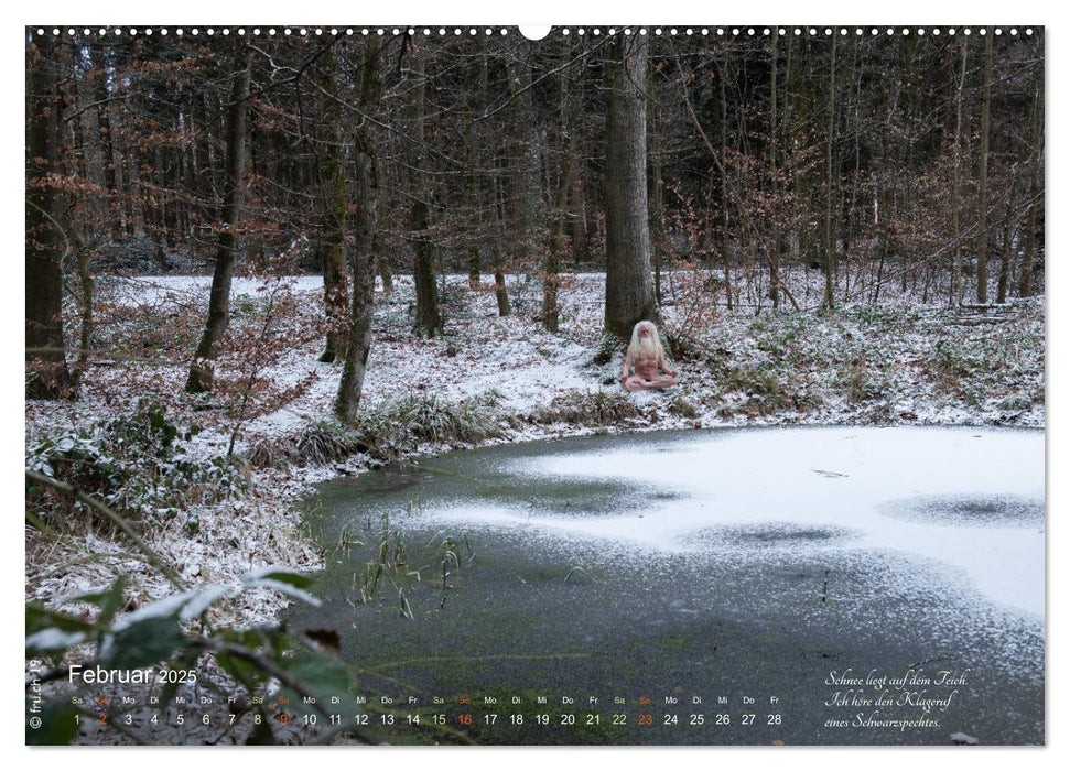 HAIKU AM TEICH (CALVENDO Premium Wandkalender 2025)