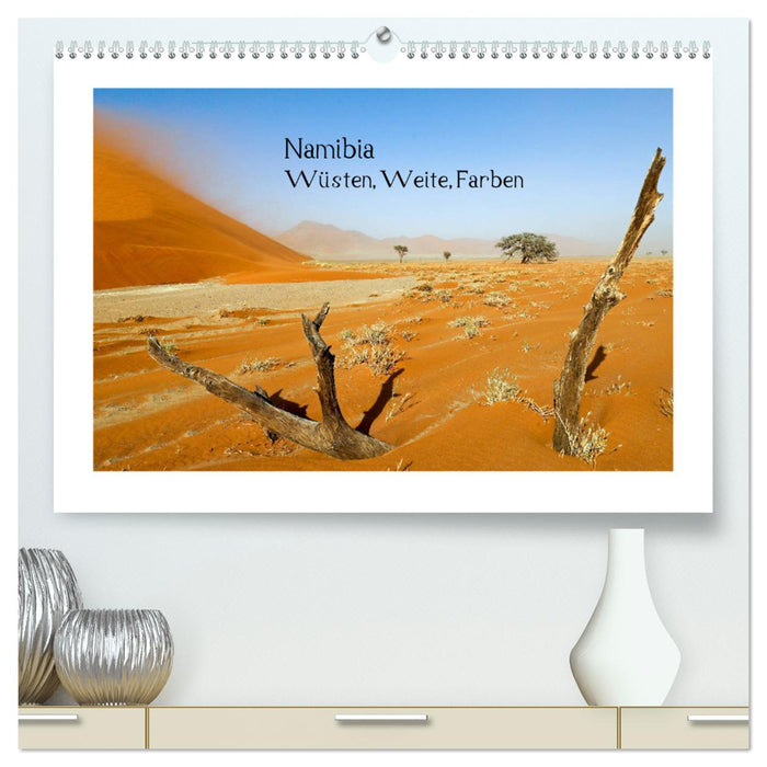 Namibia - Wüsten, Weite, Farben (CALVENDO Premium Wandkalender 2025)