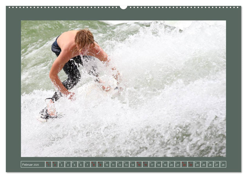 Extremsport Surfen (CALVENDO Wandkalender 2025)