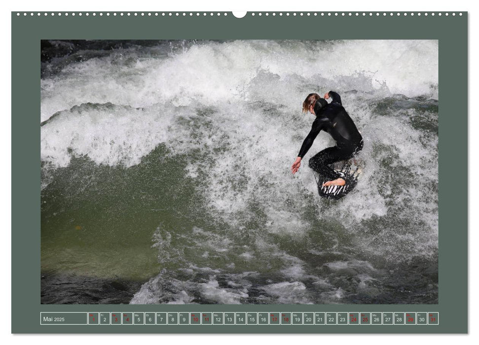 Extremsport Surfen (CALVENDO Wandkalender 2025)