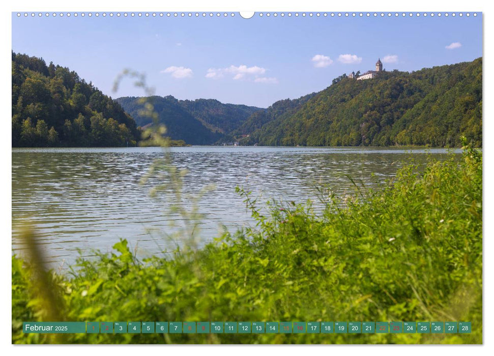 Donauufer im Mühlviertel (CALVENDO Premium Wandkalender 2025)