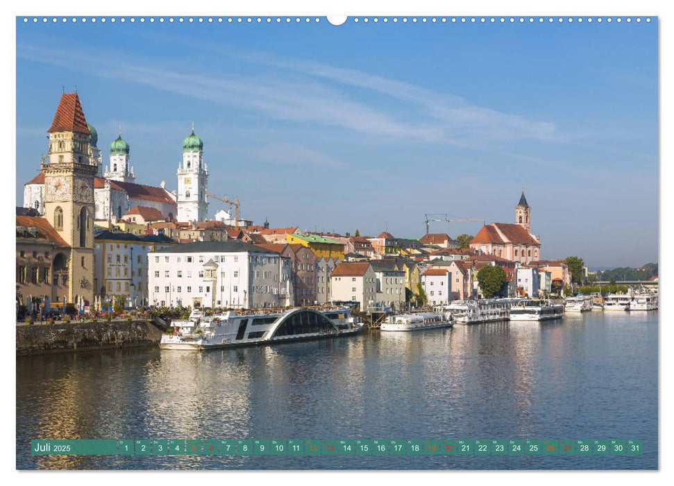 Donauufer im Mühlviertel (CALVENDO Premium Wandkalender 2025)