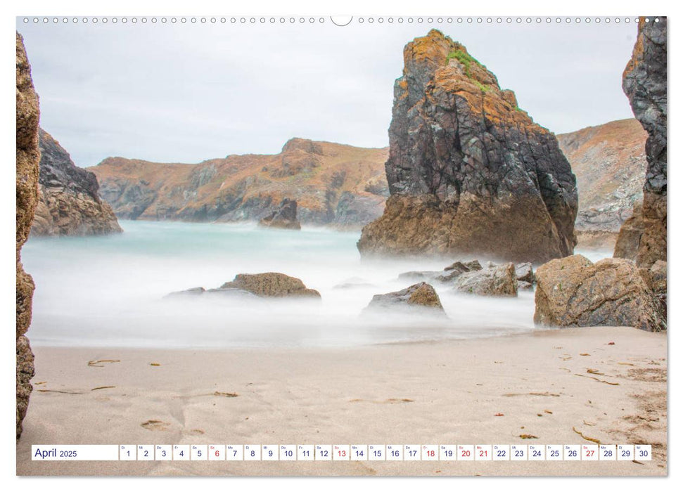 Cornwall Impressionen (CALVENDO Premium Wandkalender 2025)