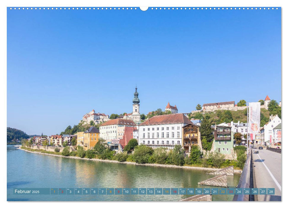 Inn-Salzach-Impressionen (CALVENDO Premium Wandkalender 2025)