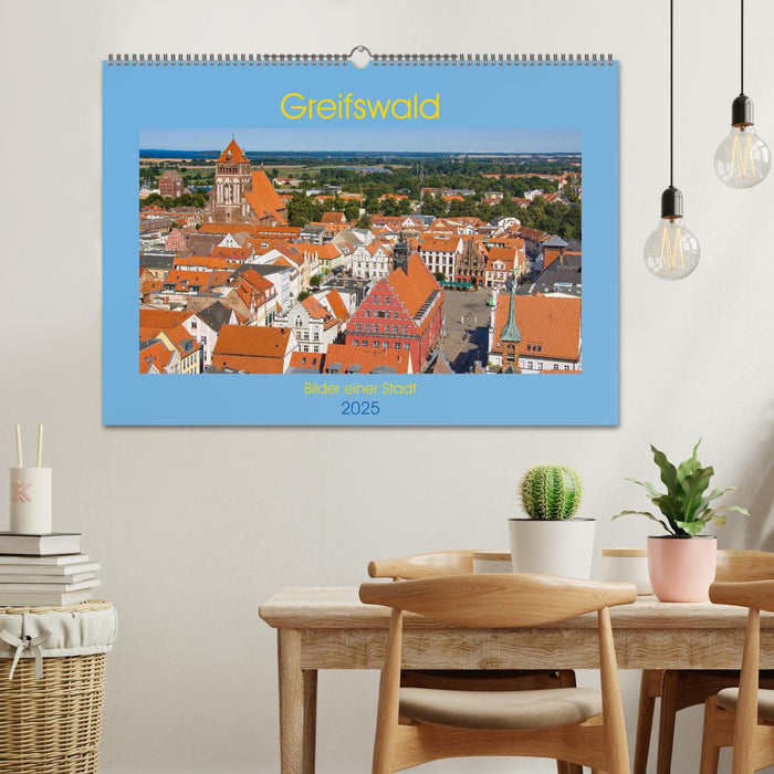 Greifswald, Bilder einer Stadt (CALVENDO Wandkalender 2025)