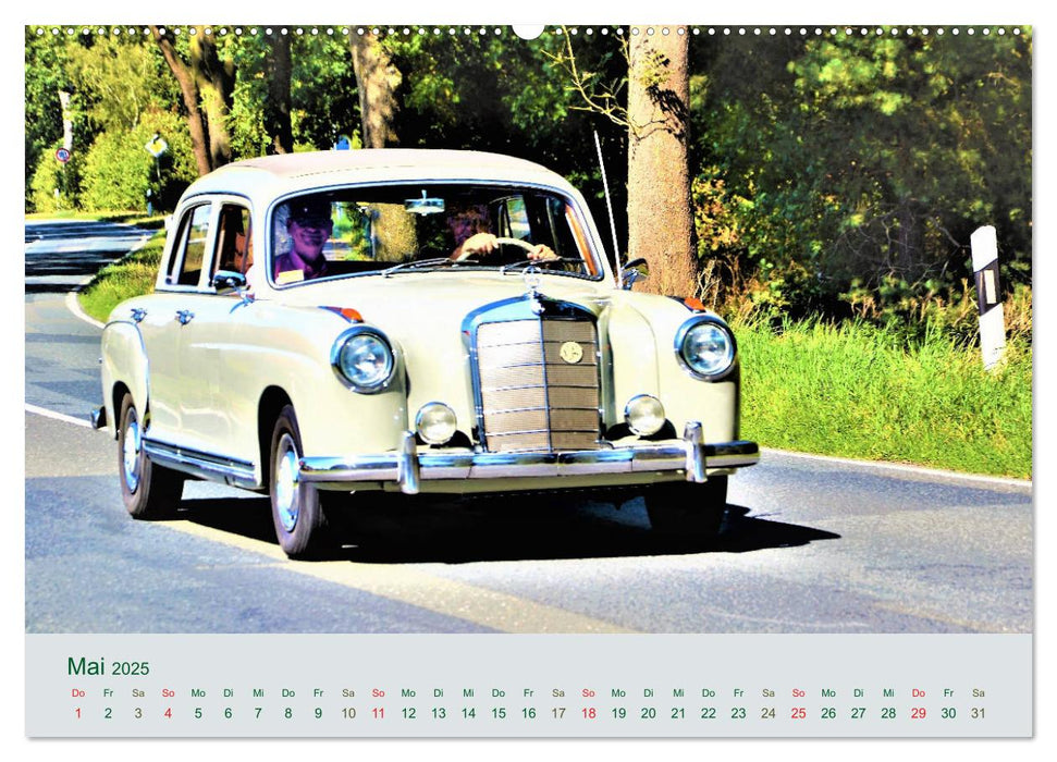 Youngtimer on Tour (CALVENDO Premium Wandkalender 2025)