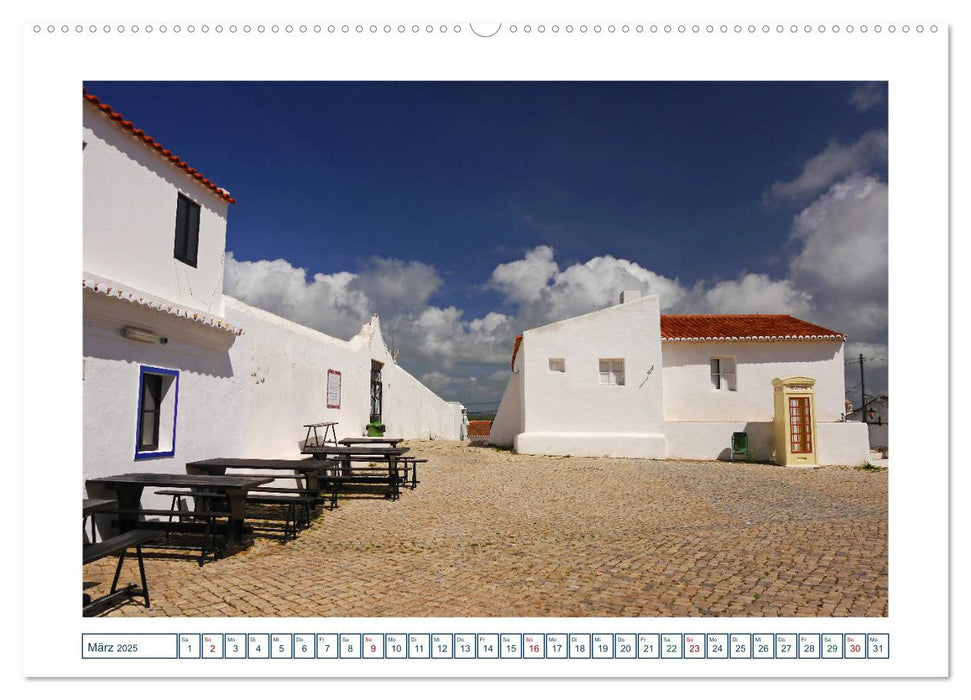 Portugal. Die Algarve zwischen Faro und Castro Marim (CALVENDO Premium Wandkalender 2025)