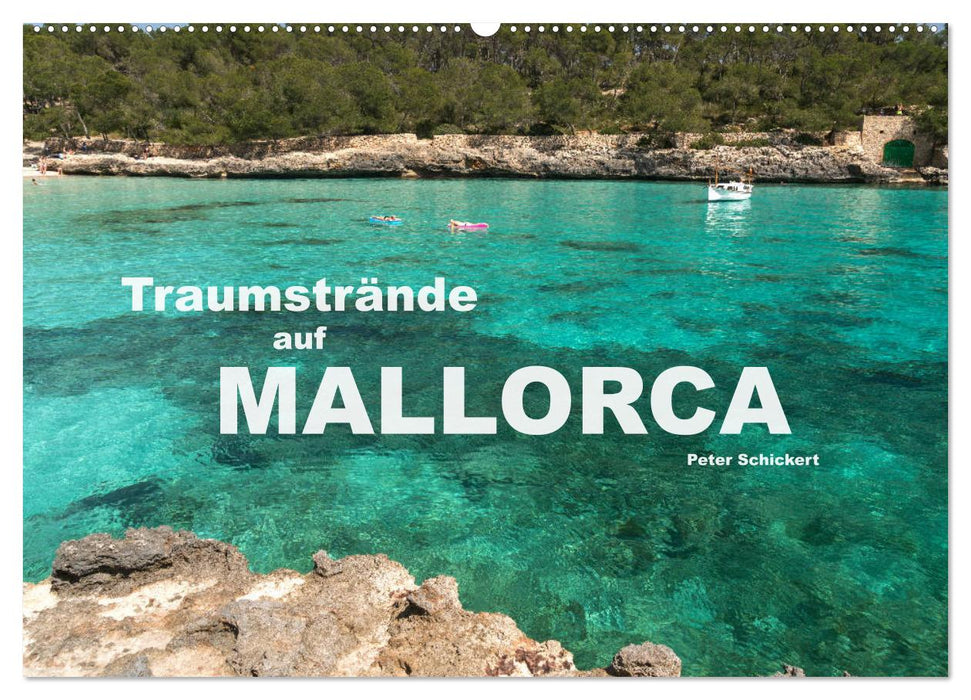 Traumstrände auf Mallorca (CALVENDO Wandkalender 2025)