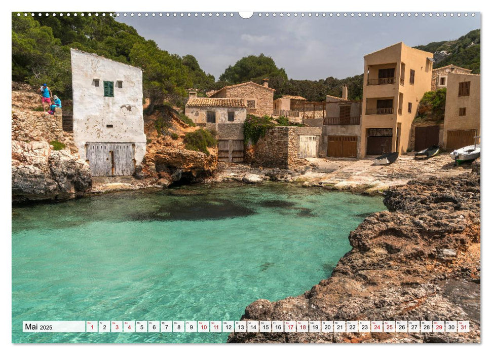 Traumstrände auf Mallorca (CALVENDO Wandkalender 2025)