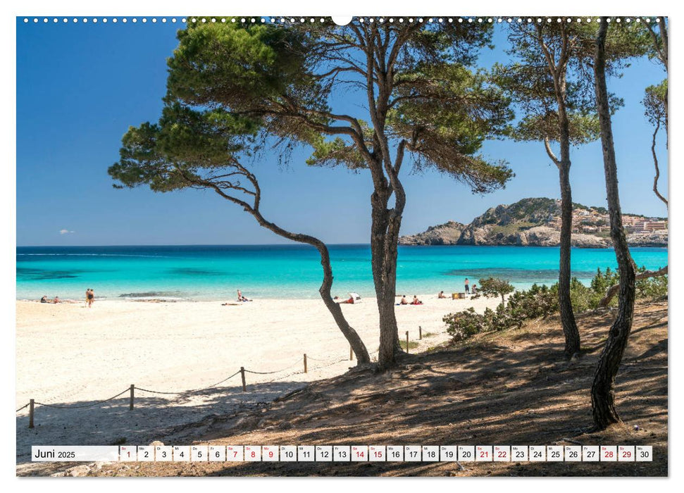 Traumstrände auf Mallorca (CALVENDO Wandkalender 2025)