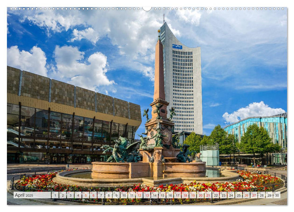 Leipzig Impressionen (CALVENDO Premium Wandkalender 2025)