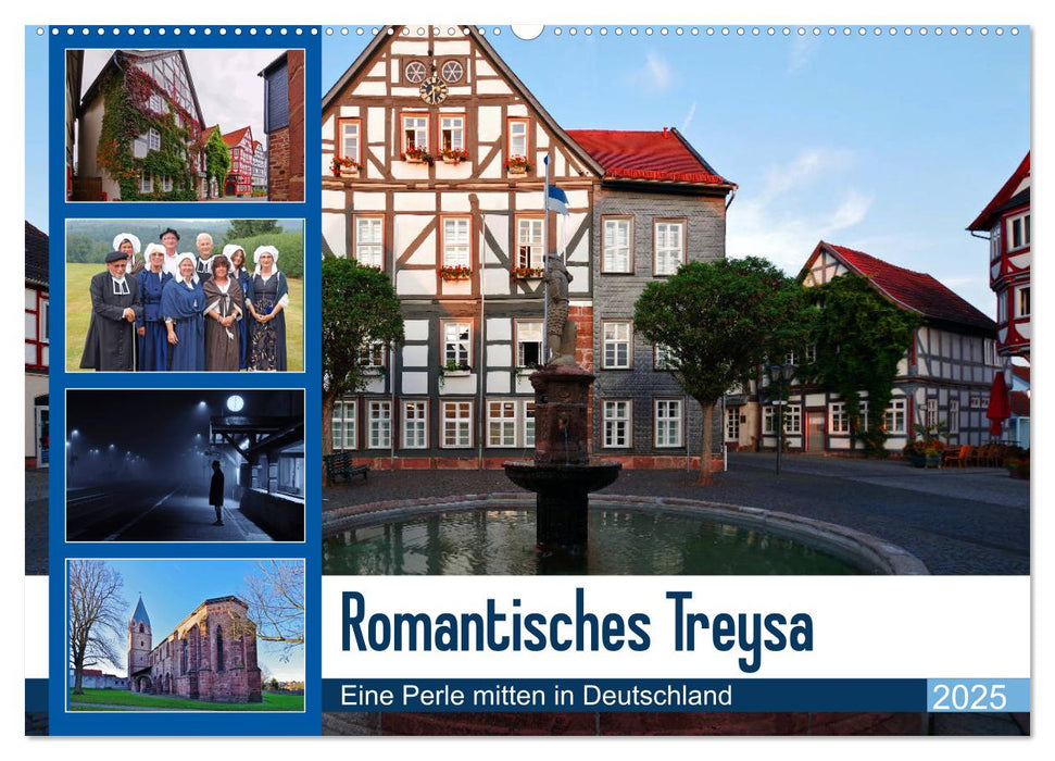 Romantisches Treysa (CALVENDO Wandkalender 2025)