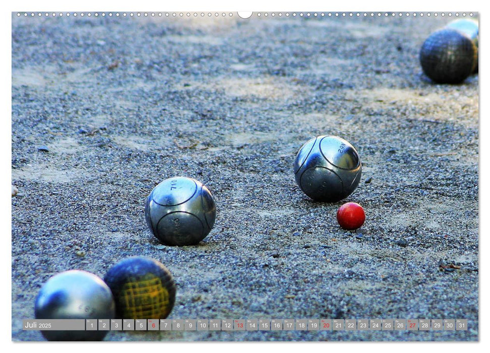 Boule. Konzentration - Sport - Entspannung (CALVENDO Premium Wandkalender 2025)