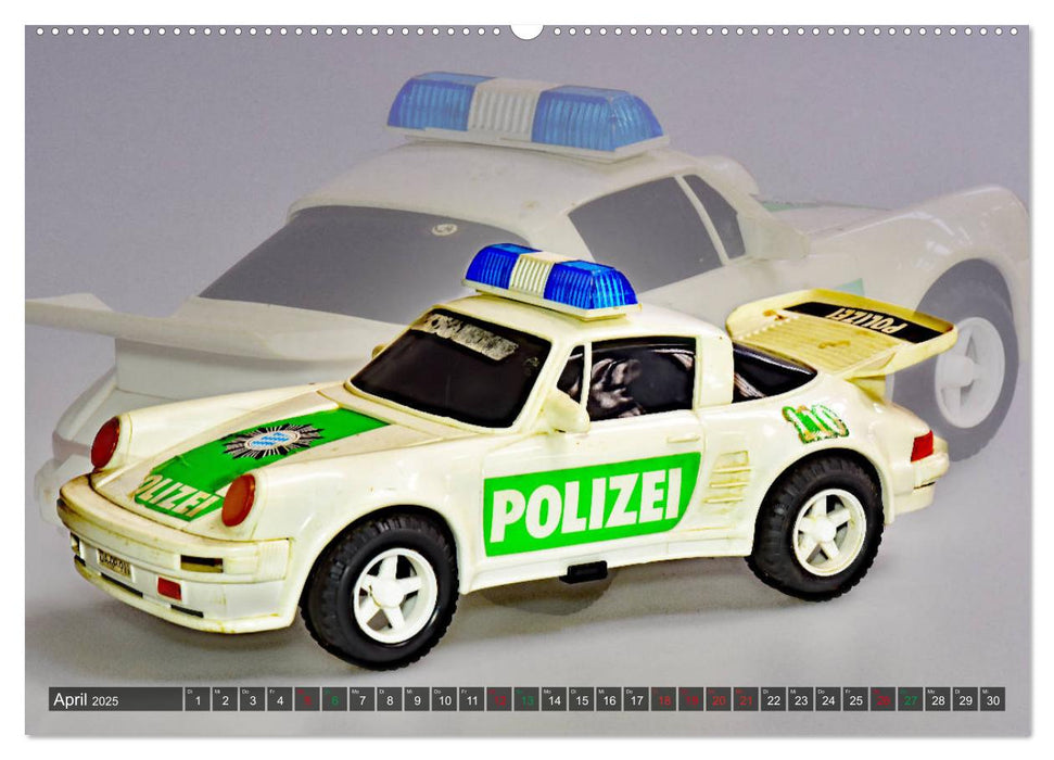 PORSCHEMINIATUREN (CALVENDO Premium Wandkalender 2025)