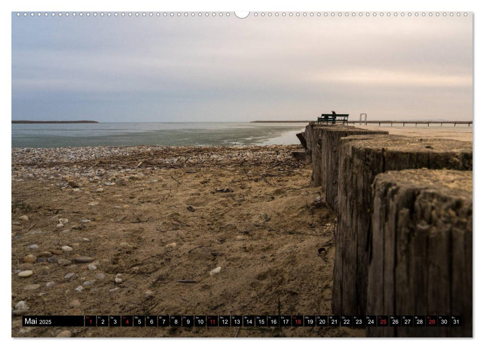 Der idyllische Neusiedlersee (CALVENDO Wandkalender 2025)