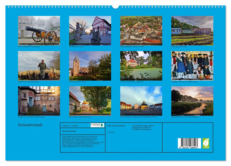 Schwalmstadt (CALVENDO Premium Wandkalender 2025)